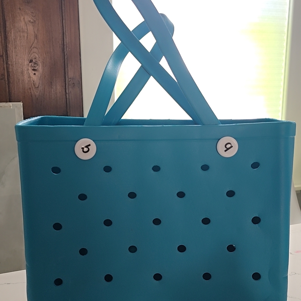 Stylish Blue Tote Bag